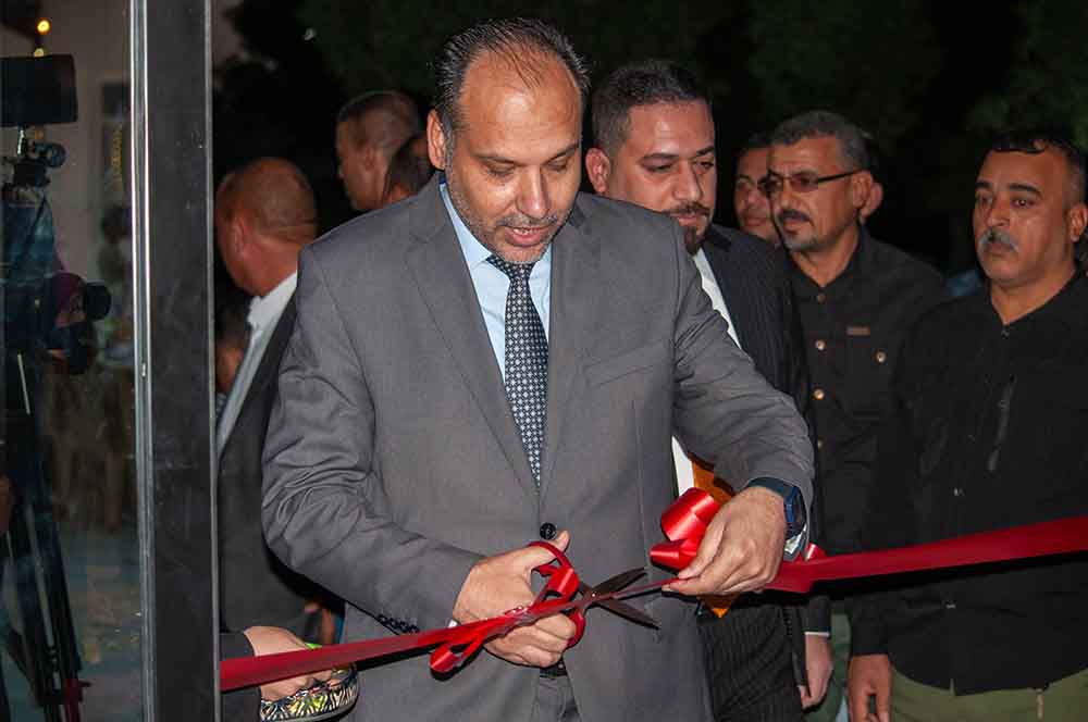 العراق : بحضور شخصيات أكاديمية وسياسية المعهد التقني النجف يشهد افتتاح النادي الطلابي
