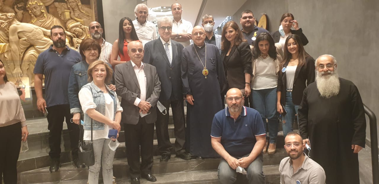  الإعلام الزحلي جال في ارجاءالمتحف البيزنطي وحديقة الأساقفة ومكتبة سيدة النجاة