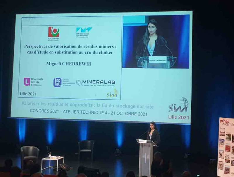 ميغالي شدراوي من الجامعة اللبنانية تفوز بجائزة المرتبة الأولى في مسابقة (Prix Jeunes de la SIM 2021) في فرنسا