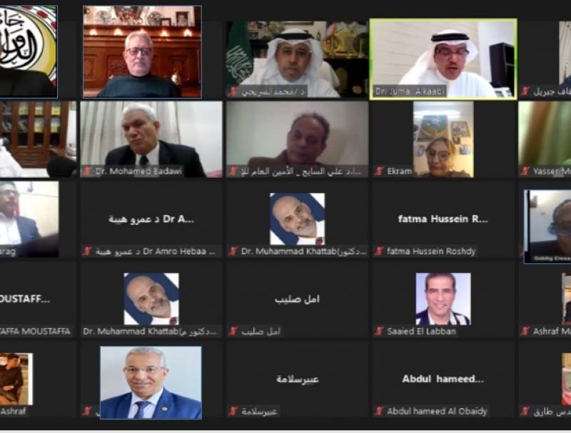 انعقاد الملتقي العلمي للاتحاد العربي للتنمية المستدامة والبيئة بمناسبة اليوم العالمي للمياه