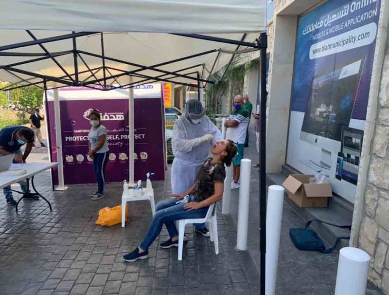  بلدية بلاط مستيتا وقرطبون اجرت فحوص PCR عشوائية ل 100 شخص من سكان النطاق البلدي