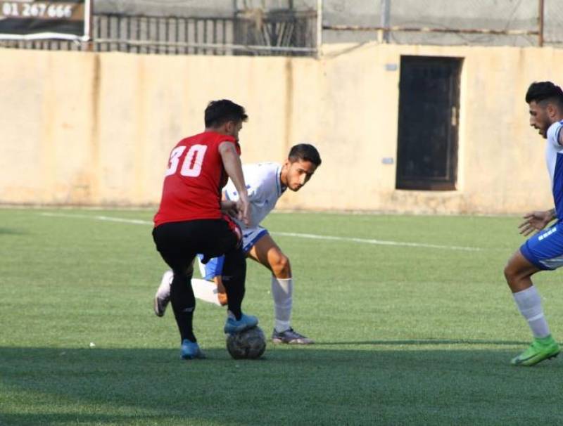  فوز النجمة على الشباب الغازية 5 / 1 في دورة نادي العهد