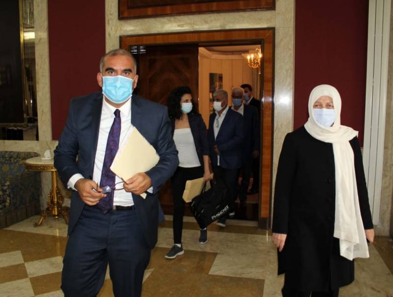 الحريري تابعت مع مدير عام النقل بالتكليف موضوع استكمال منشآت مرفأ صيدا الجديد وتشغيله