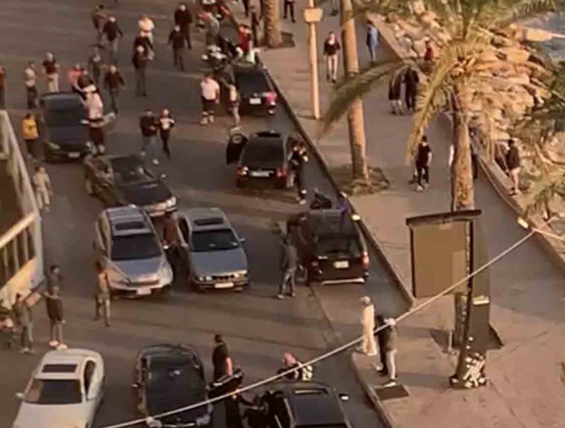 جريح بإشكال عند الكورنيش الجنوبي في صور