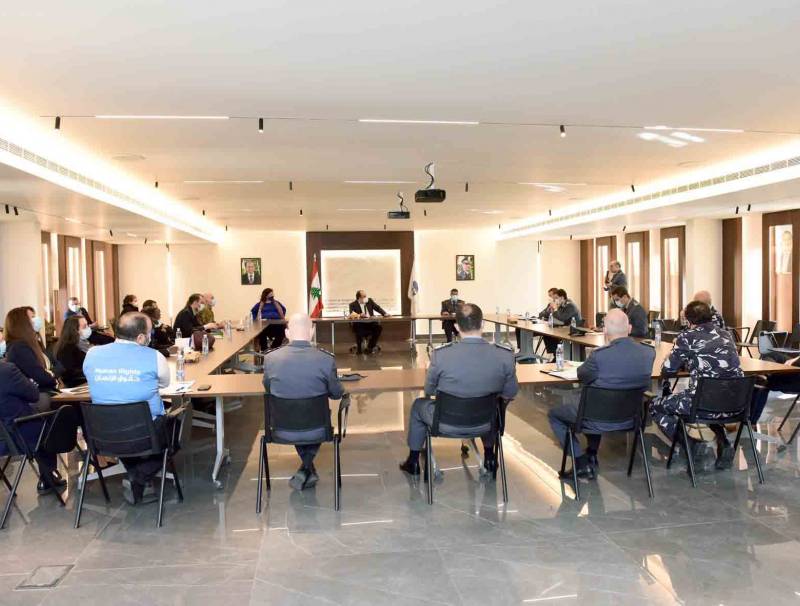 لجنة الطوارئ لرفع حالة التأهب في السجون تابعت اجراءات الحد من تداعيات انتشار الفيروس