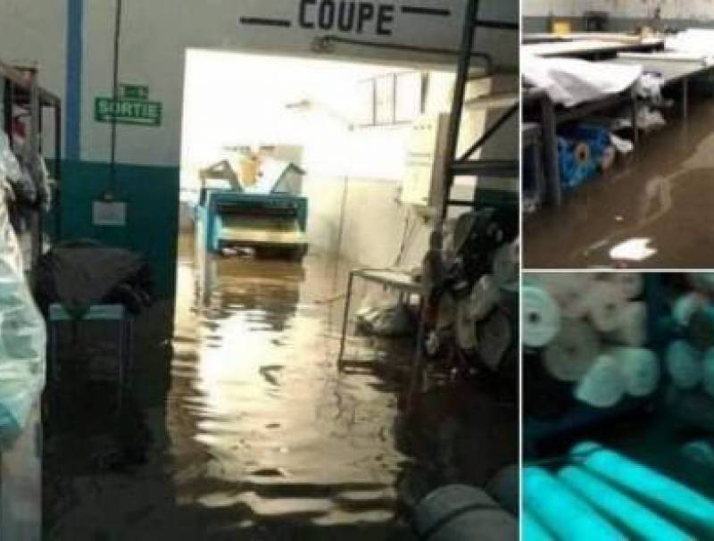 مقتل 24 شخصا على الأقل في معمل للنسيج غمرته مياه الأمطار في المغرب