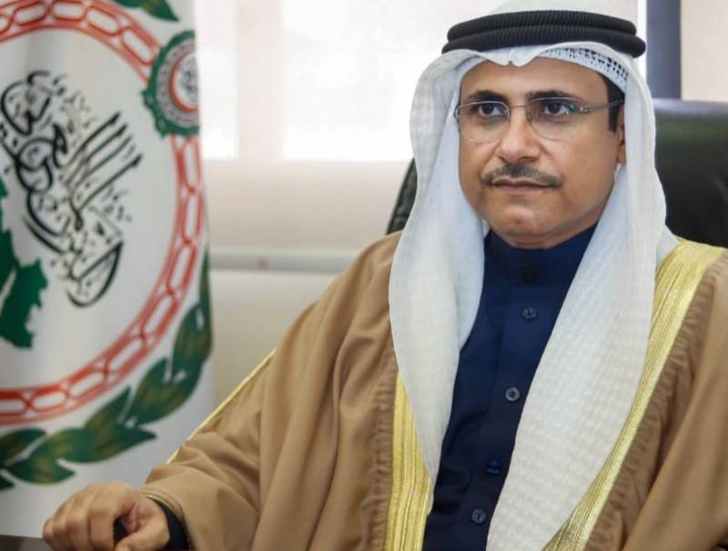 رئيس البرلمان العربي متضامنا مع السعودية: الاعتداء على مطار أبها عمل إرهابي