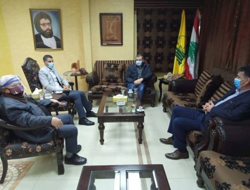 وفد من النجدة الشعبية عرض مع مسؤول منطقة صيدا في حزب الله تعزيز مواجهة الفيروس جنوبا