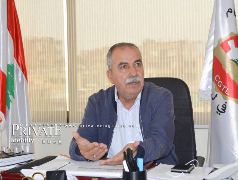 رئيس الاتحاد العمالي العام حسن فقيه: ما من إنقاذ من دون دعم القطاع الصناعي والقطاعات الوطنية التشغيلية