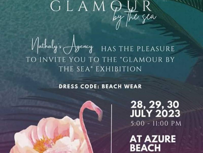 "معرض GLAMOUR by the sea يحتفي بالصيف في بيروت ويستقبل المغتربين" في Azure Beach Resort زوق مصبح